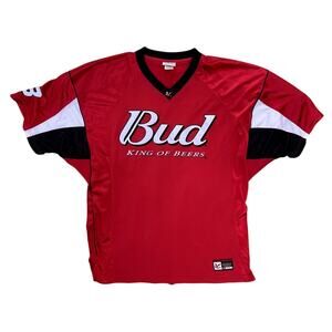 Dale Earnhardt Jr Chase Authentic Nascar Jersey Shirt #8 Men's XL Red Budweiser